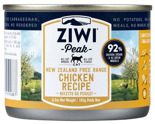 Ziwipeak Cat Tin Chicken 185G(Wet Food)