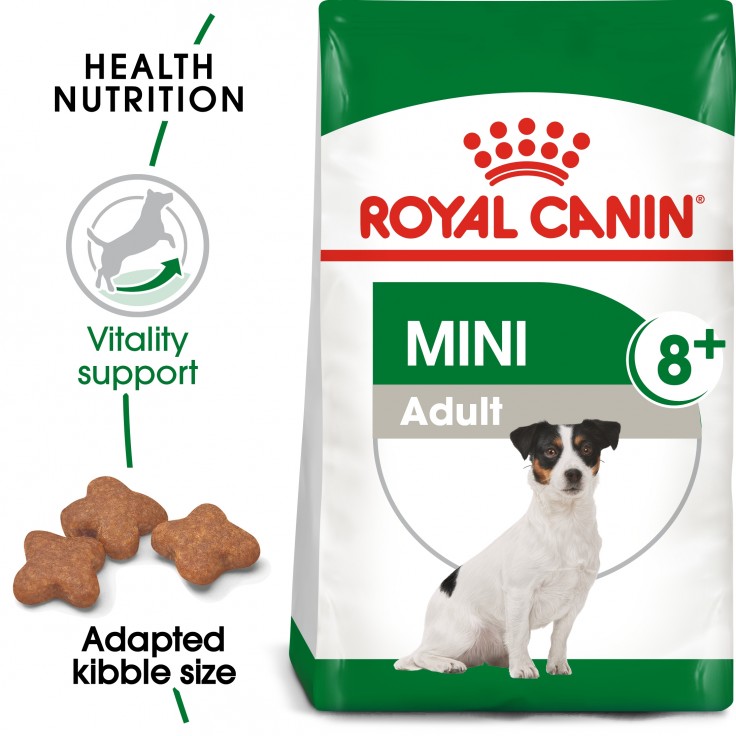 ROYAL CANIN SIZE HEALTH NUTRITION MINI ADULT 8+ 8 KG