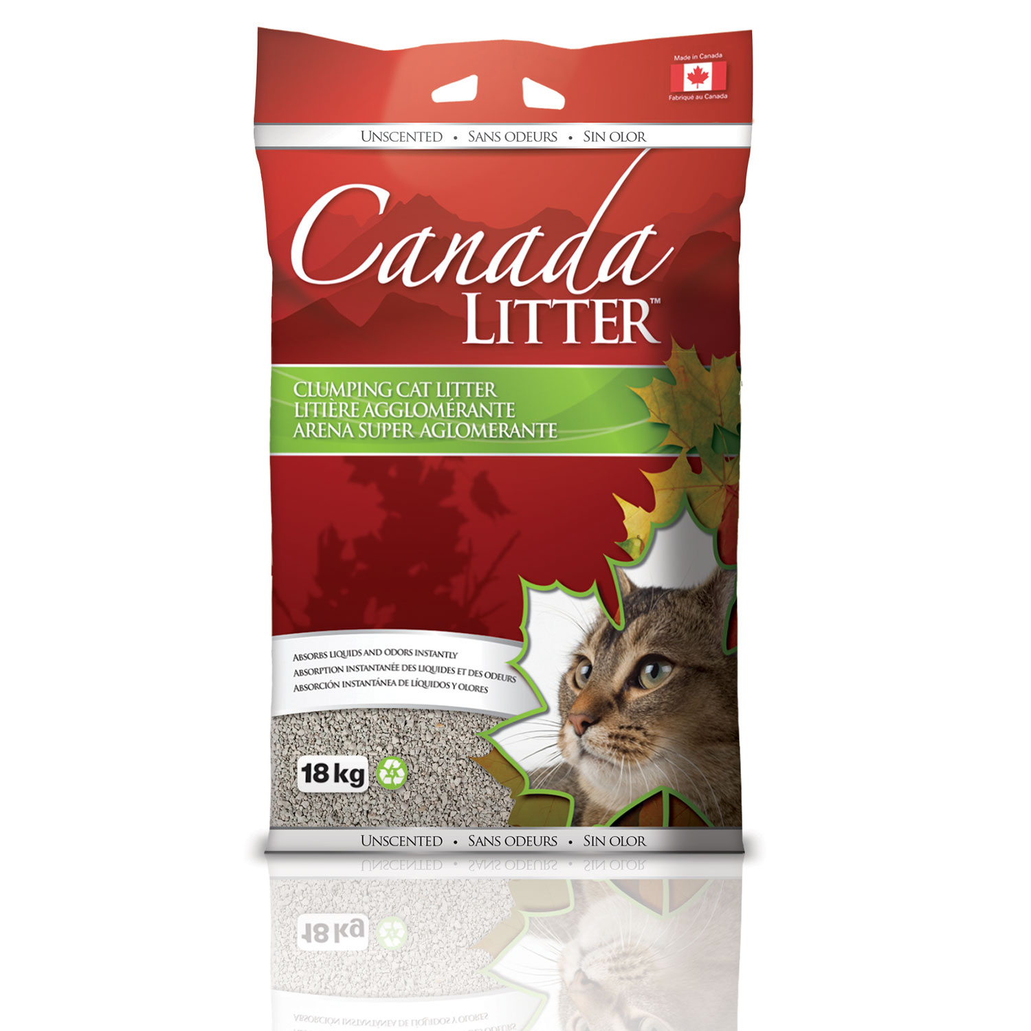 Canada (Cat Litter) 18KG - Unscented Canada (Cat Litter) 18KG - Unscented