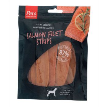 Pets Unlimited Salmon Filet Strips Large - 150G