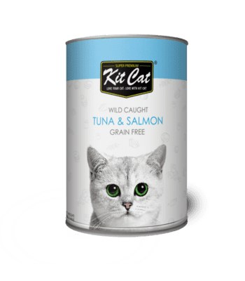 Kit Cat Tuna & Salmon 400G(Wet Food)