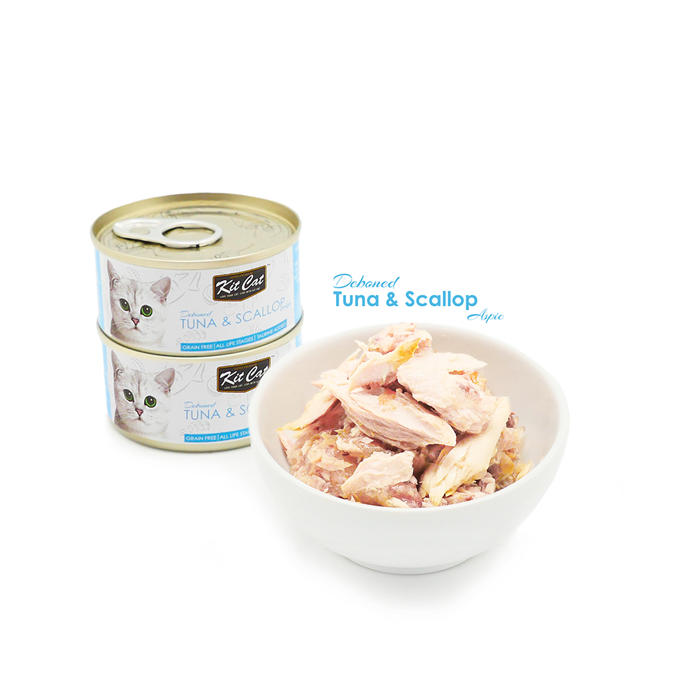 Kit Cat Tuna-&-Scallop 80G(Wet Food)