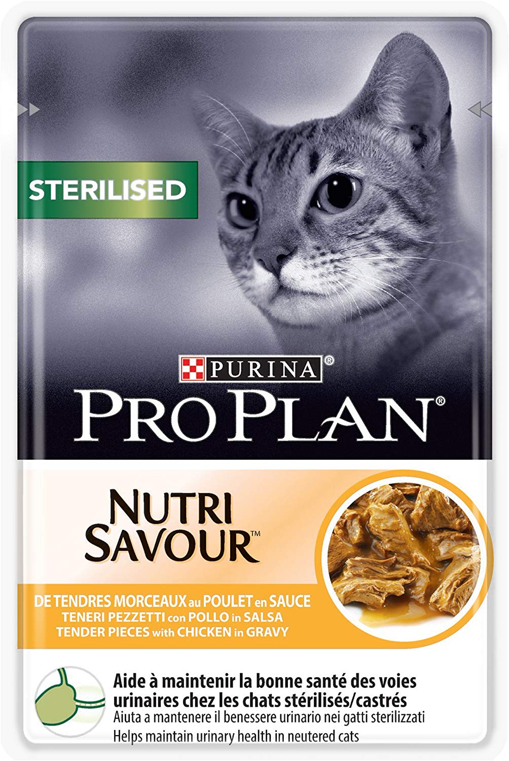 Proplan Sterilised Cat GIG Chicken 85g (Wet Food)