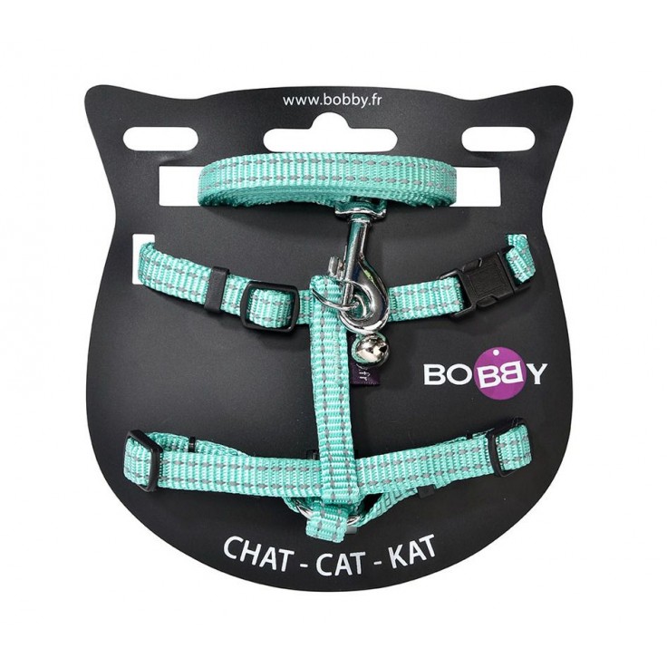 BOBBY SAFE HARNESS & LEAD - LAGON/XS