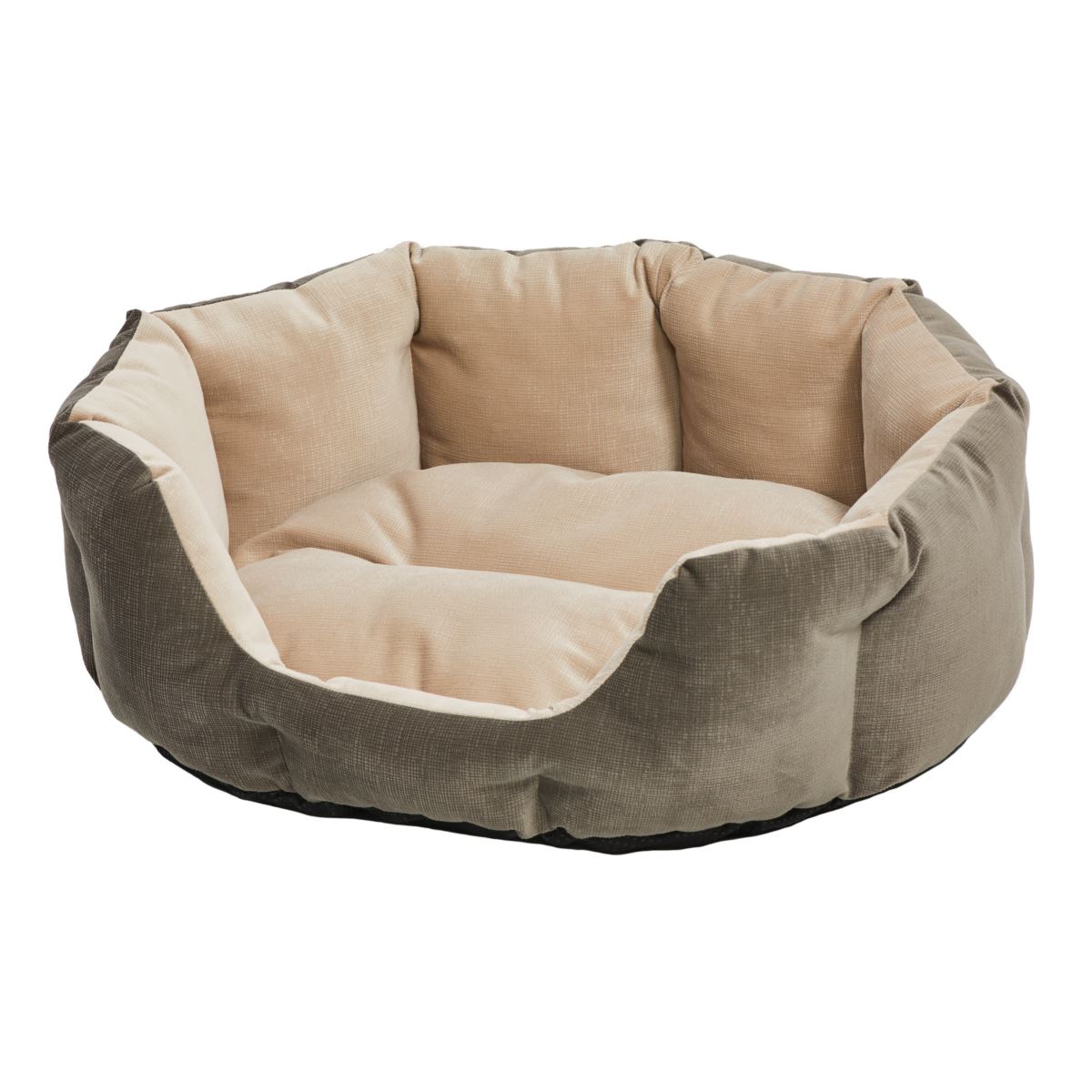 Midwest QuietTime Deluxe Gray Tulip Bed - SMALL