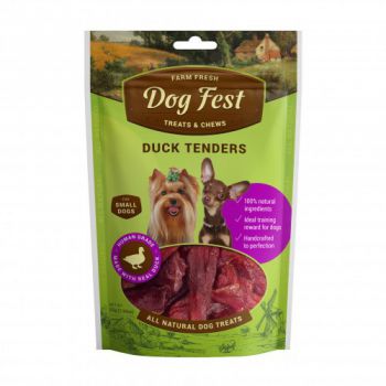 Dog Fest Duck tenders for mini-dogs - 55g (1.94oz) TREAT