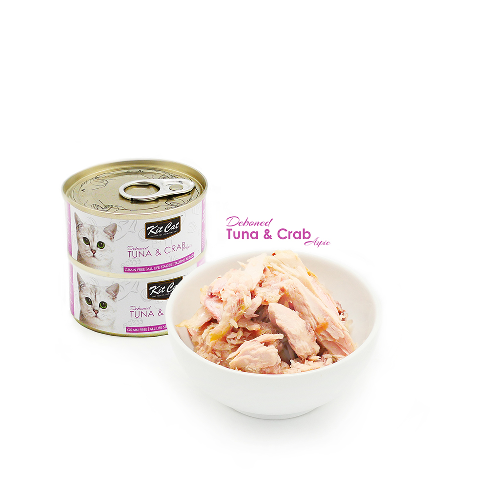 Kit Cat Tuna-&-Crab 80G (Wet Food)