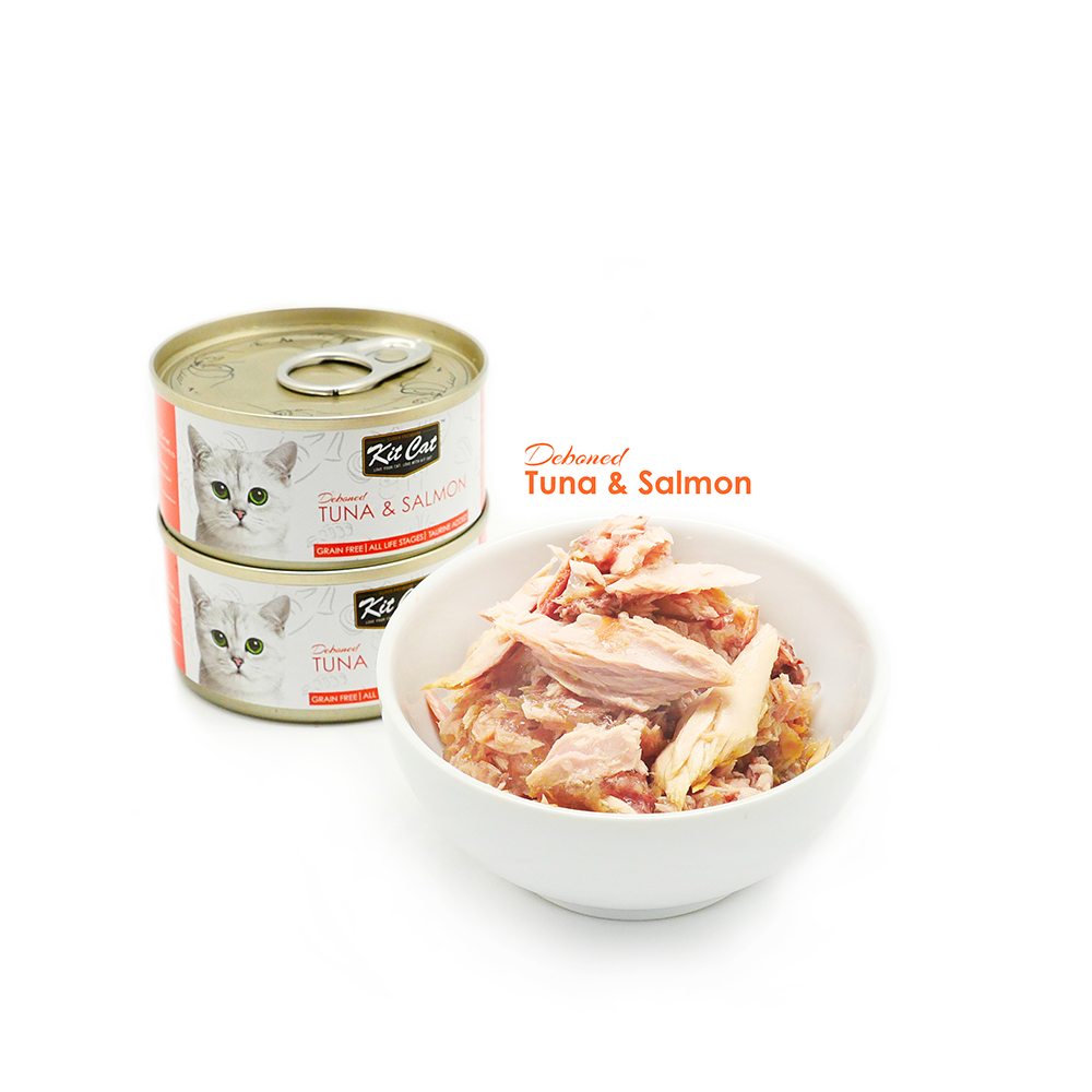 Kit Cat Tuna-&-Salmon 80G(Wet Food)