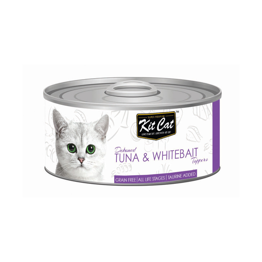 Kit Cat Tuna & Whitebait 80G (Wet Food)