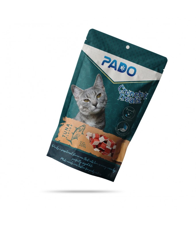 Pado Crunchy Cat Treats Tuna 100g