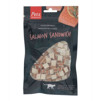 Pets Unlimited Salmon Sandwich - 50G (Cat Treat)