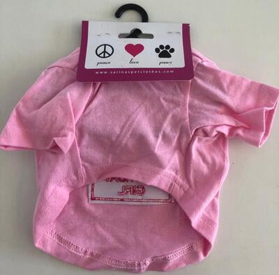 Sarina's Birthday pet clothes X small