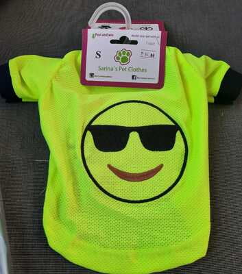 Sarina's pet clothes lemon small ( T-SHIRTS)