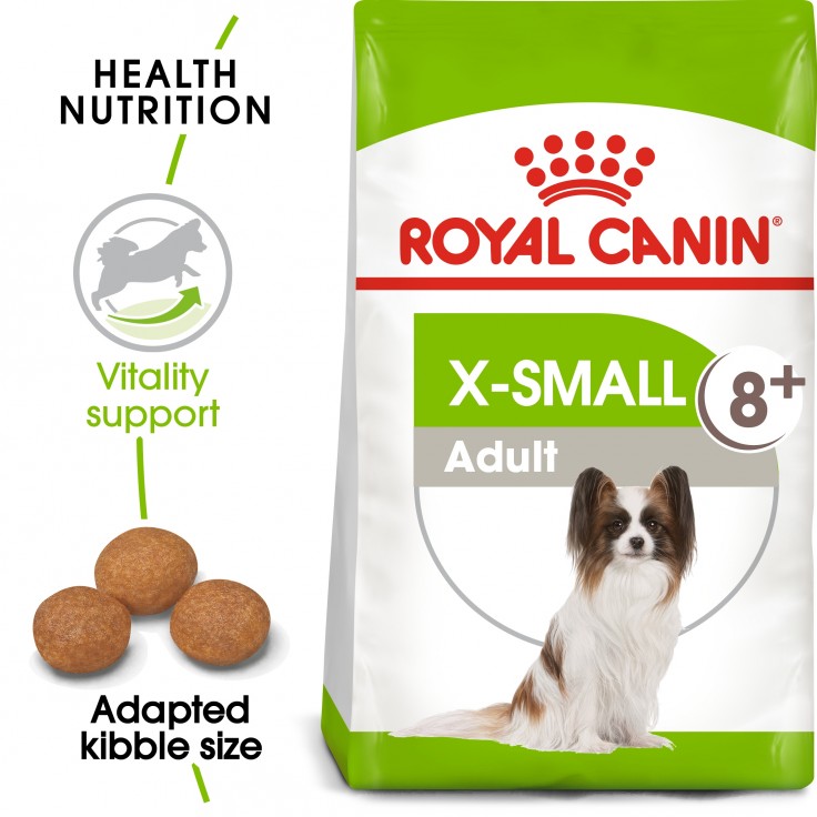 Royal Canin Size Health Nutrition XS Adult 8+ 1.5KG