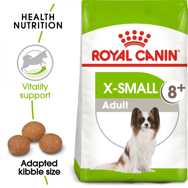 Royal Canin Size Health Nutrition XS Adult 8+ 1.5KG Royal Canin Size Health Nutrition XS Adult 8+ 1.5KG