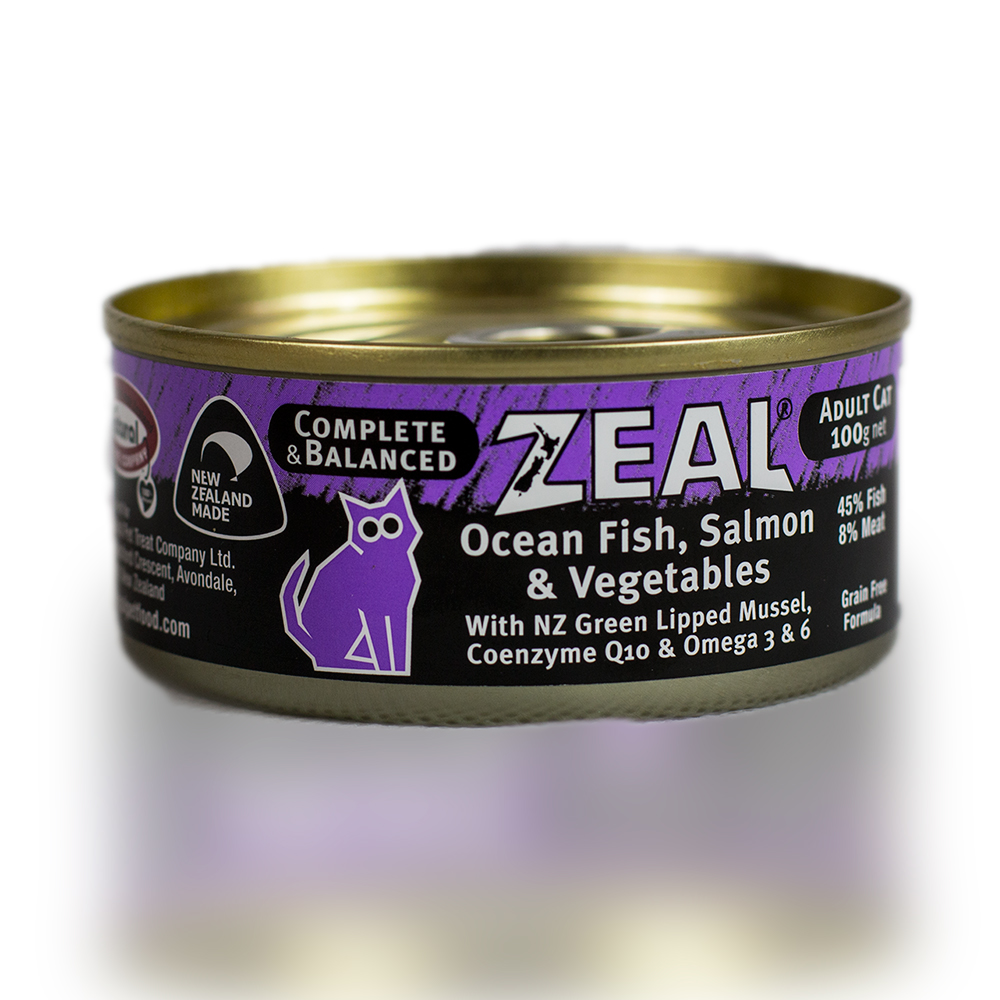 Zeal - Ocean Fish, Salmon & Vegetables 100G(Wet Food)