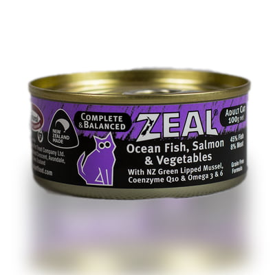 Zeal - Ocean Fish, Salmon & Vegetables 100G(Wet Food)