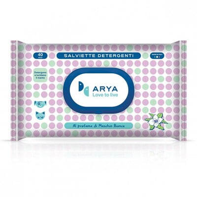 ARYA WET WIPES WHITE MUSK