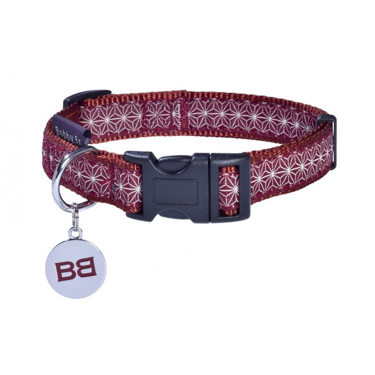 BOBBY ASANOHA COLLAR - DARK RED