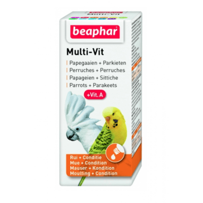 BEAPHAR MULTI-VIT PARROTS 20ML