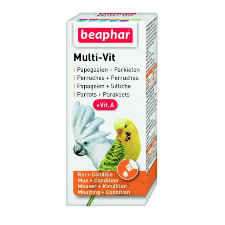 BEAPHAR MULTI-VIT PARROTS 20ML