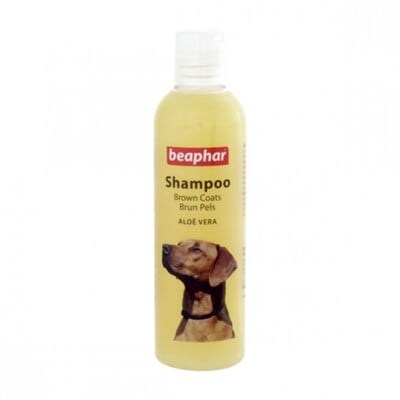 BEAPHAR SHAMPOO ALOE VERA YELLOW (BROWN COAT) 250ML