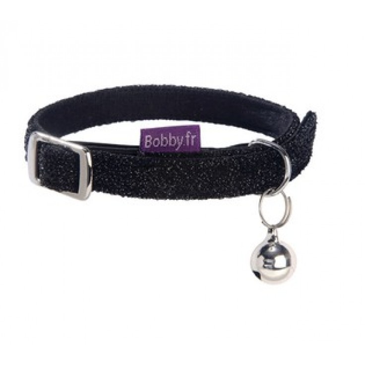 BOBBY DISCO CAT COLLAR - BLACK / XS