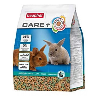 BEAPHAR CARE+ RABBIT JUNIOR FOOD 1.5KG