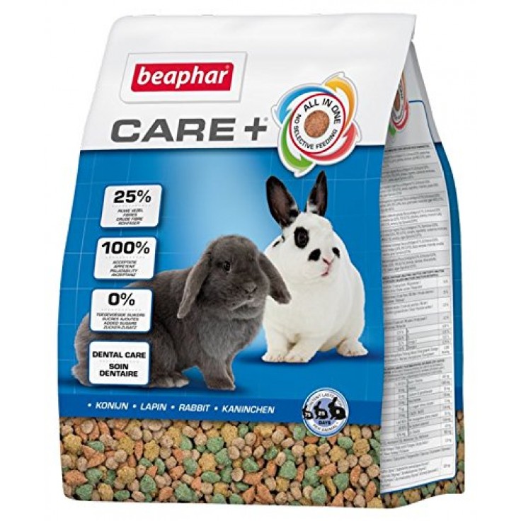 BEAPHAR CARE+ RABBIT FOOD 1.5KG