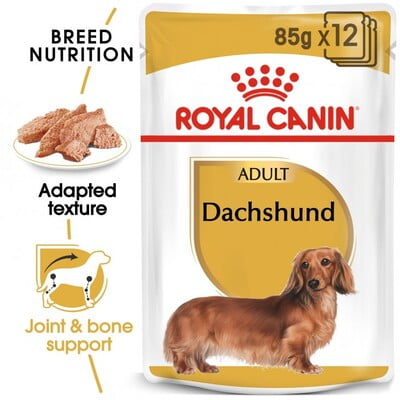 Royal Canin Wet Food BHN Dachshund Adult 12x85G(pouches)