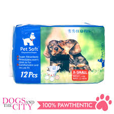 Pet Soft Disposable Diaper x small