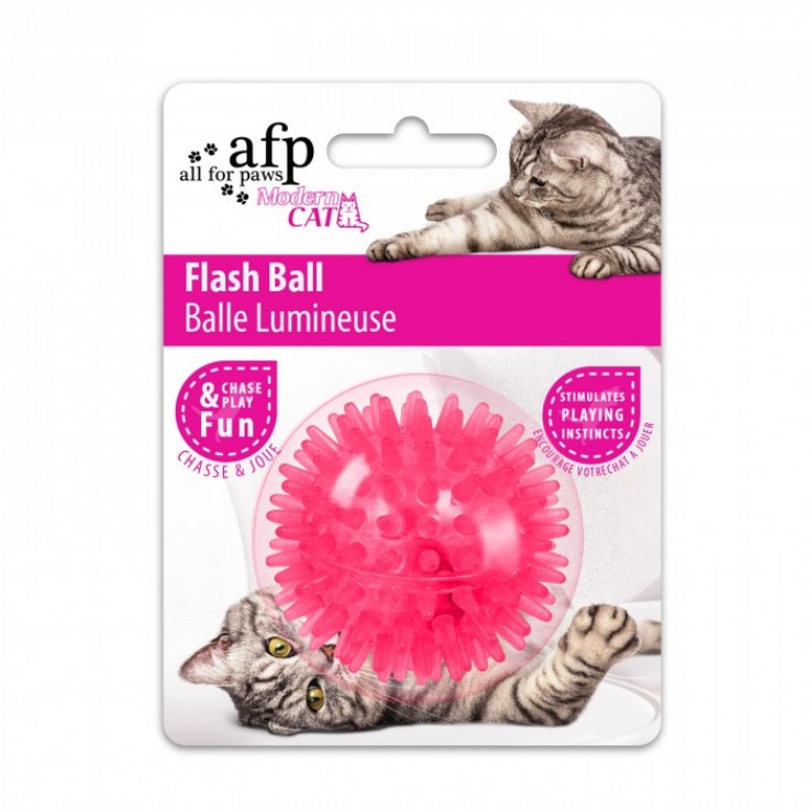ALL FOR PAWS FLASH BALL - PINK