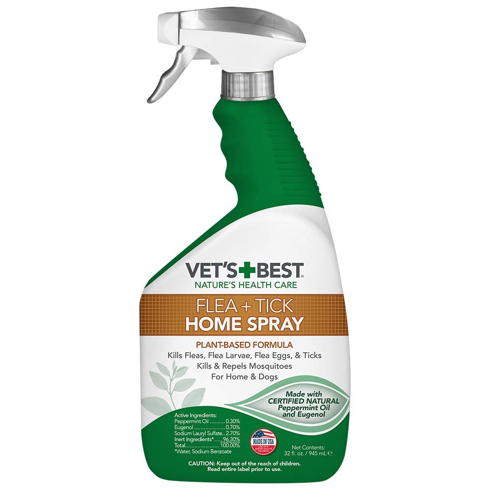 Vet’s Best Flea and Tick Home Treatment Spray 32 oz