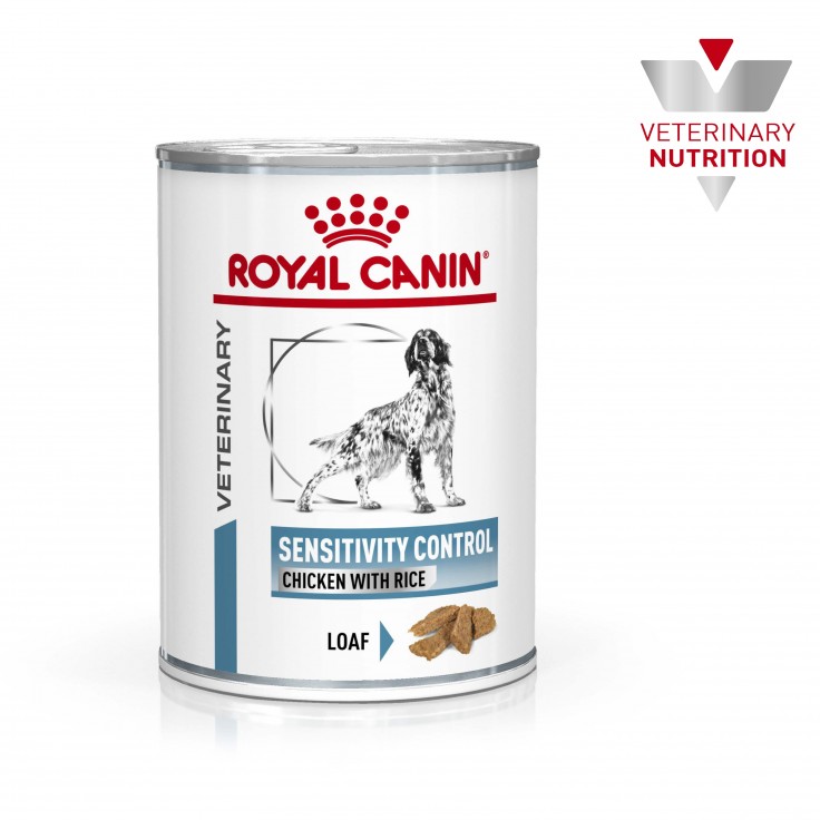 ROYAL CANIN VET HEALTH NUTRITION CANINE SENSITIVITY CONTROL CHICKEN & RICE (WET FOOD - CAN)