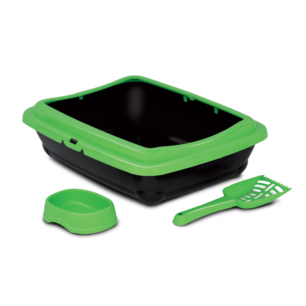 MP BERGAMO BIRBA KIT (Litter Box+Scoop+Bowl)