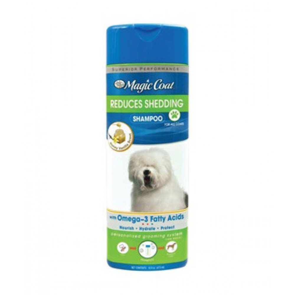 Four Paws Magic Coat Reduces Shedding Shampoo for Dogs 16 oz Four Paws Magic Coat Reduces Shedding Shampoo for Dogs 16 oz