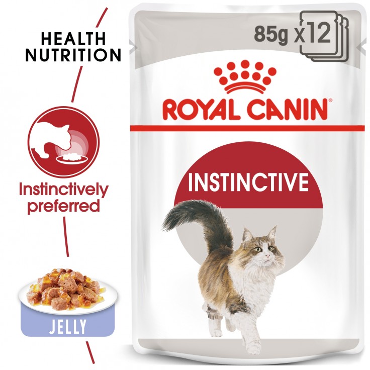 Royal Canin Jelly Instinctive For Adult Cats(pouches)