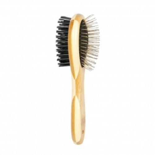 DUVO BAMBOO 2-IN-1 GROOMING BRUSH-S(20X6CM)(158008) DUVO BAMBOO 2-IN-1 GROOMING BRUSH-S(20X6CM)(158008)