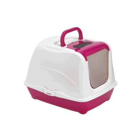 MODERNA FLIP-CAT LARGE 39X50X37 CM PINK  LITTER BOX