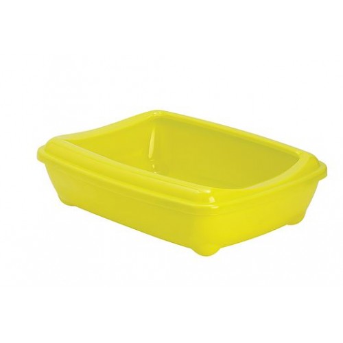 MODERNA PET'S CORNER TRAY MEDIUM GREY (R200) CAT LITTER TRAY