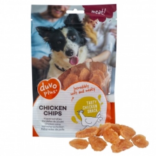 DUVO+ DOG SNACK CHICKEN CHIPS 80G (11955)