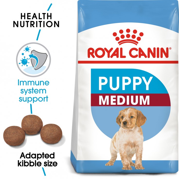 Royal Canin Size Health Nutrition Medium Puppy 4KG Royal Canin Size Health Nutrition Medium Puppy 4KG