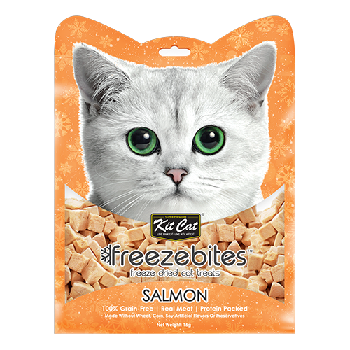 Kit Cat Freezebites Dried Salmon 15g Cat Treat