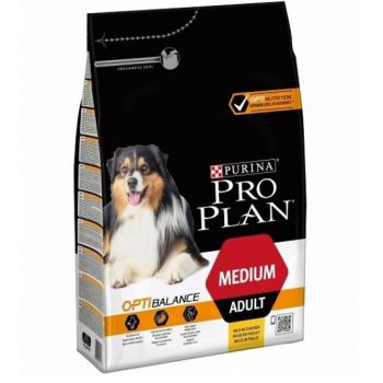 Pro Plan Medadl Dog Chicken For Medium Adult Dog 4x3KG(Dry Food)