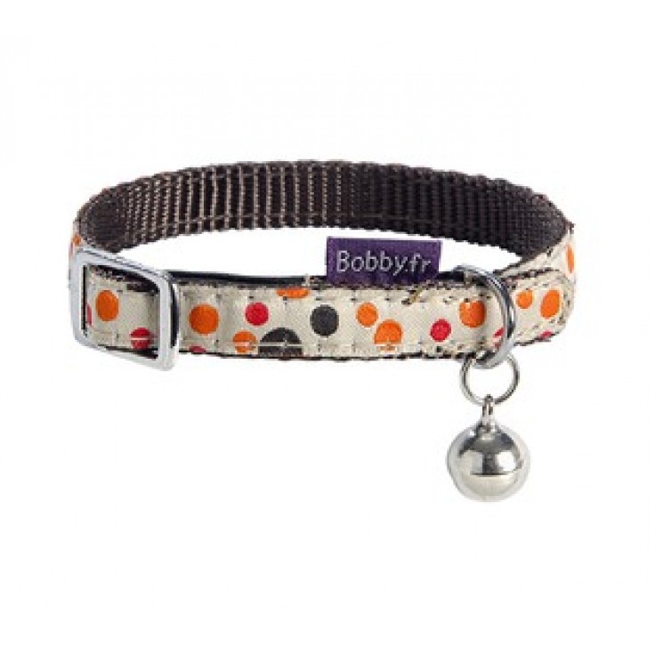 BOBBY DOLL CAT COLLAR- ORANGE