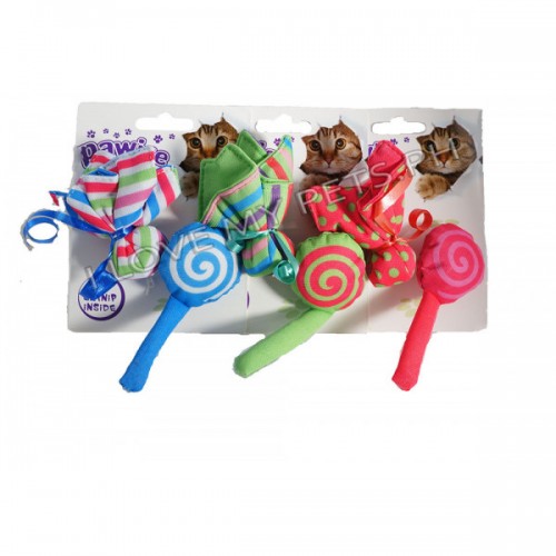 PAWISE CANDY & FLOWER CAT TOY:28124