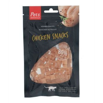 Pets Unlimited Chicken Snacks Cat Treats - 50G