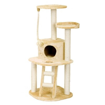 FAUNA ALMERICH CAT PLAY TOWER - BEIGE