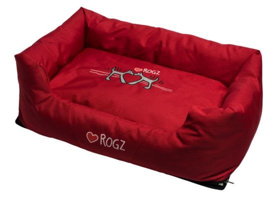 Rogz Spice Pod Bed Red Heart (SMALL)