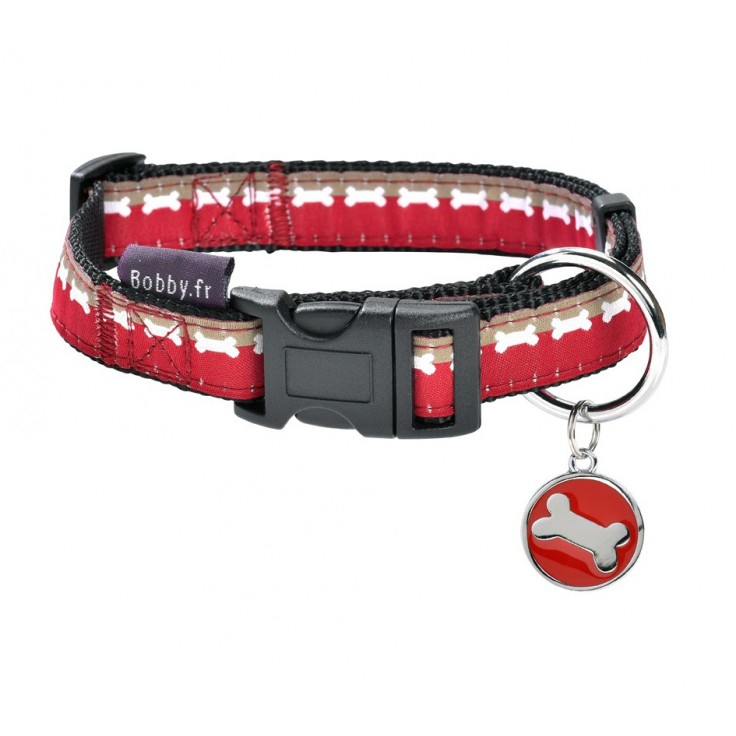 BOBBY BONJOUR COLLAR - RED